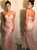 Modern Sheer Bodice Mermaid Prom Dress Pearls Appliques Sweetheart Party Gowns