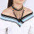 Impressive Tassel Rhinestone Alloy Chain European Torques Choker Necklace