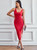Sexy Suspender V-neck Slim Dress