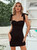 Sexy Strap Bow Sling Slim Dress