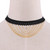 Cheap Elastic Pendant Choker Necklace