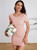 Sexy Backless Twisted Short Sleeve Dress Sexy Backless Twisted Short Sleeve Dress