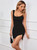 Sexy Black Halter Backless Short Dress