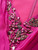 Fuchsia Mermaid Long Sleeve V-neck Mother Of The Bride Dress