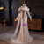 White Mermaid Lace Tulle Pleats Long Sleeve Wedding Dress