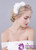 Wedding Hair Jewelry With Rhinestones Glamorous Organza