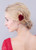 Hair Ornaments With Cloth Roses & Lamina Stunning Alloy Wedding