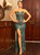 In Stock:Ship in 48 Hours Green Sequins Strapless Party Dress