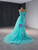 Mermaid Sequins Long Sleeve Strapless Prom Dress