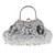 Fashion Floral Glitter Evening Clutch Bag