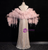Champagne Sequins Halter Beading Prom With Feather Shawl