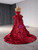 Burgundy Mermaid Satin Sweetheart Prom Dress