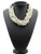 Cheap White Faux Pearl Beaded Necklace