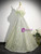 Light Green Tulle Sequins Beading Prom Dress