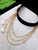 Cheap Layered Chain Pendant Choker Necklace