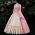 Pink Long Sleeve Rococo Vintage Palace Dress
