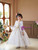 White Lace Long Sleeve Rococo Baroque Dress