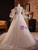 Sexy White Tulle Long Sleeve Appliques Wedding Dress