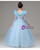 Light Blue Tulle Seuqins Long Sleeve Flower Girl Dress Light Blue Tulle Seuqins Long Sleeve Flower Girl Dress