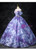 Purple Ball Gown Lace Off the Shoulder Quinceanera Dress