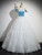 White Tulle Sequins Off the Shoulder Quinceanera Dress