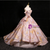 Pink Strapless Pleats Quinceanera Dress