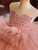 Pink Tulle Sequins Backless Flower Girl Dress Pink Tulle Sequins Backless Flower Girl Dress