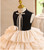 Champagne Tulle Tiers Flower Girl Dress