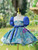 Garden Oil Painting Puff Sleeve Flower Girl Dress Garden Oil Painting Puff Sleeve Flower Girl Dress