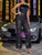 Feather Sequins Slim Tube Top Party Long Jumpsuit