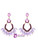 Fashion Faux Crystal Oval Earrings