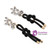Cheap Artificial Crystal Rope Knot Earrings