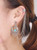 Tassel Hollow Out Ear Cuff Vintage Faux Turquoise