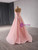 Princess Pink Tulle Strapless Beading Prom Dress Princess Pink Tulle Strapless Beading Prom Dress
