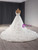 White Tulle Pleats Strapless Pleats Wedding Dress