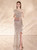 Silver Sequins One Shoulder Prom Dress