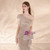 Silver Sequins One Shoulder Prom Dress