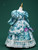 Printed Court Retro Short Sleeve Vintage Dress
