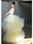Flower Sequins Strapless Tulle Prom Dress