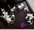 hairband hoop wedding tiara hair jewelry bride headdress white silk yarn butterfly