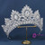 Retro Baroque Palace Crown Color Rhinestone Crown