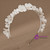 Joker Headdress Handmade White Flower Hairband
