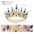 Retro Rhinestone Crown Hair Accessories Big Crown