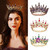 Retro Rhinestone Crown Hair Accessories Big Crown