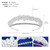 Retro Double Rhinestone Pearl Hairband