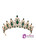 Alloy Crown Bright Diamond Crystal Bridal Headdress