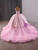 Pink Tulle One Sequins Sequins Prom Dress