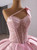 Pink Tulle One Sequins Sequins Prom Dress