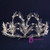 Hair jewelry exaggerated corolla tiara imitation Flaming Mountains bride