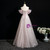 Pink Tulle Sequins Off the Shoulder 3D Flower Prom Dress